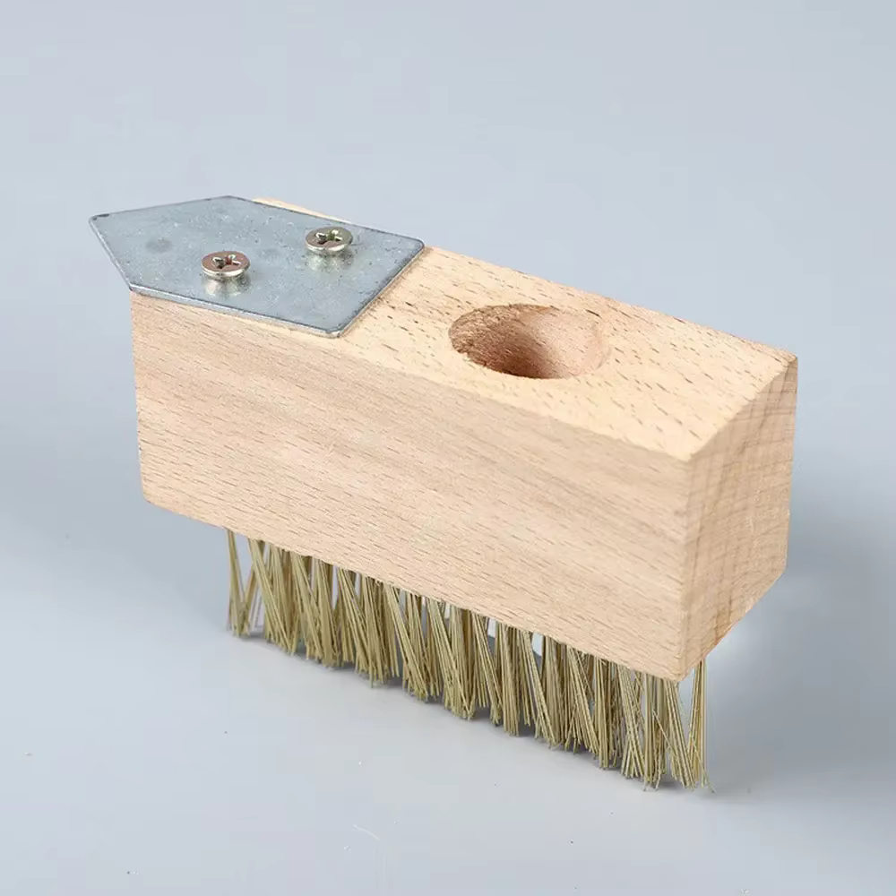 Brosse commune, désherbage manuel, brosses de remplacement, brosses de nettoyage de jardin pour mousse et mauvaises herbes, brosse en acier