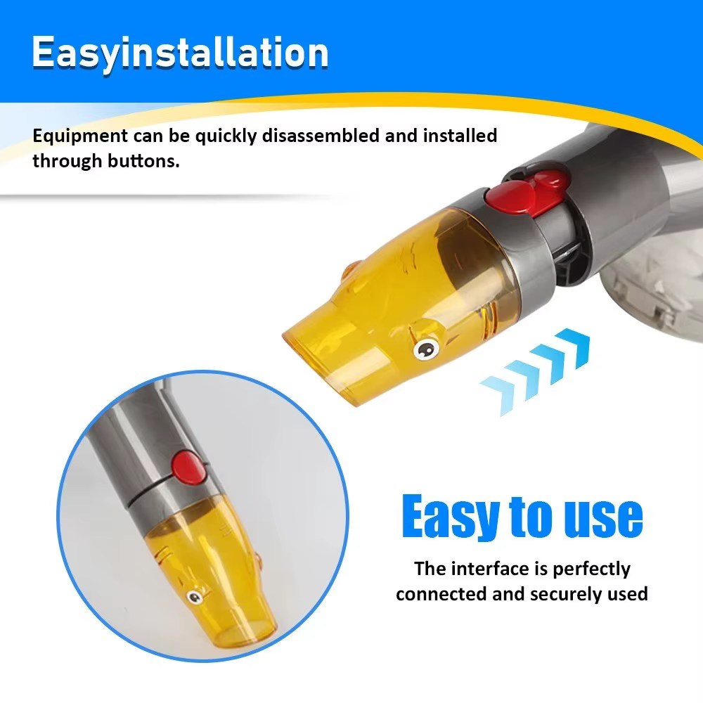 Tête d'aspiration pour aspirateur Dyson V7 V8 V10 V11 V15 SV10 SV12 SV14