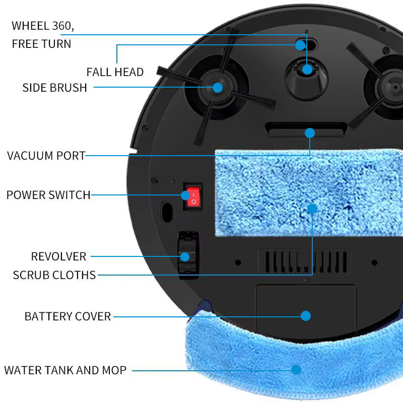 Aspirateur intelligent intelligent
