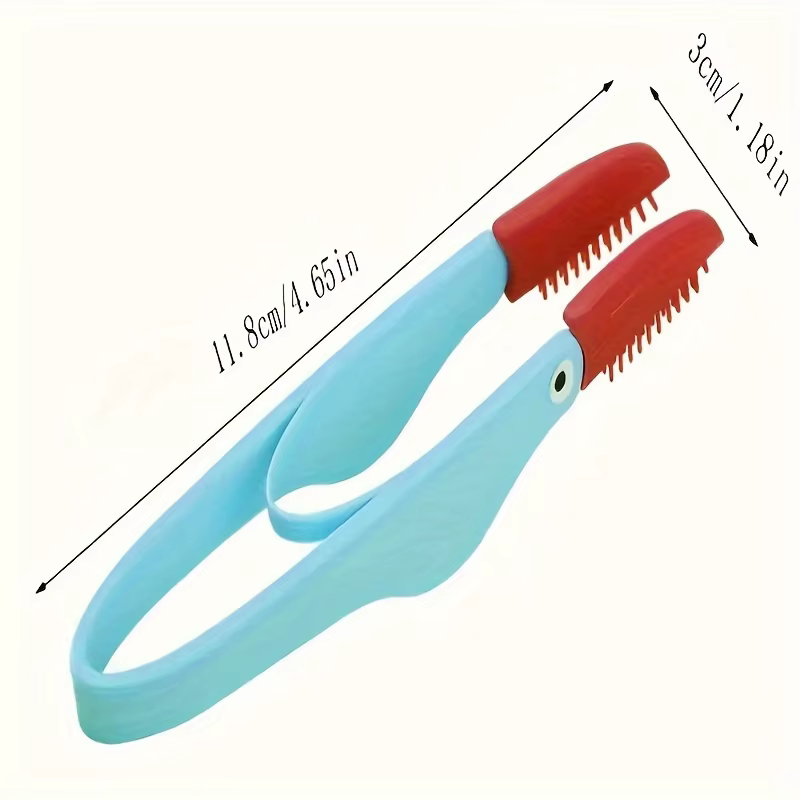 Peigne anti-taches pour animaux de compagnie, brosse de nettoyage douce des yeux de chien pour fournitures de toilettage pour animaux de compagnie, aucune électricité nécessaire, 1 pièce