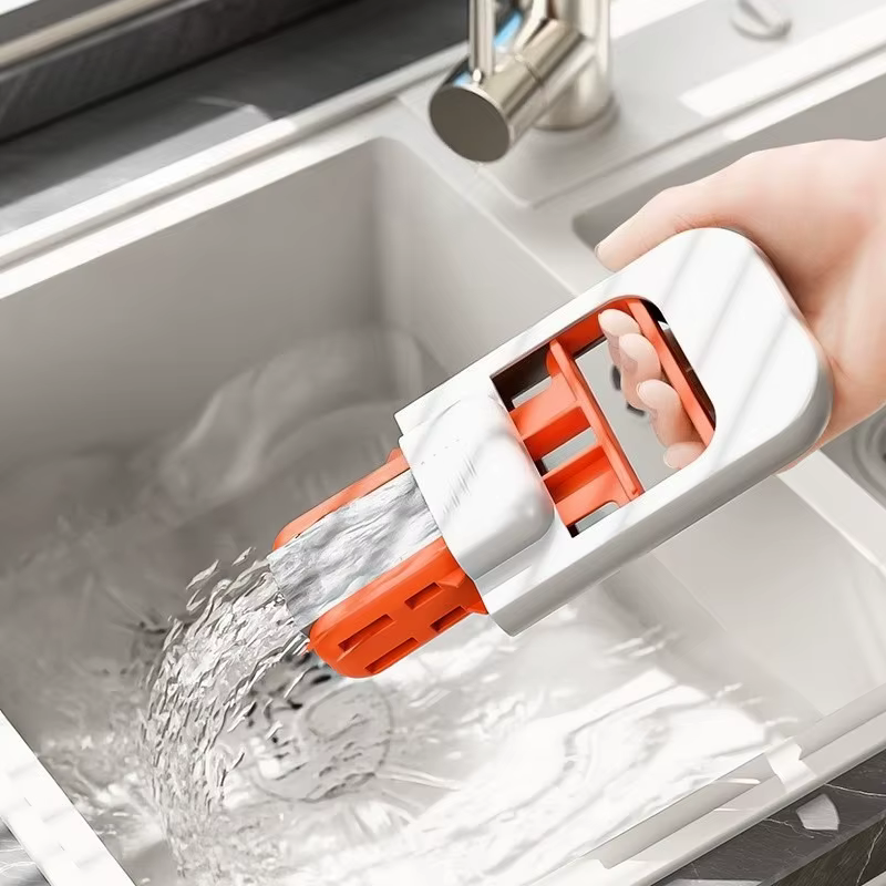 Mini vadrouille à main pliable en éponge