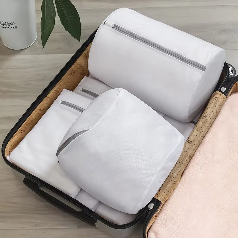 360 ° Sac de lavage polyvalent pour chaussures - Sac à linge en maille durable pour baskets