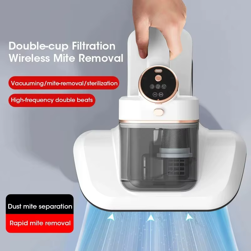 Aspirateur filaire portatif haute fréquence puissant pour la lutte contre les acariens et le contrôle des matelas