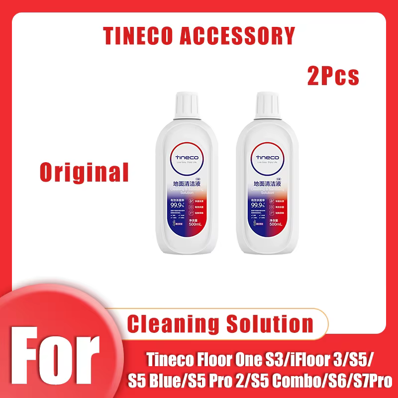 Solution de nettoyage pour Tineco Floor One S3/iFloor 3/S5/S5 Pro 2/S5 Combo/S6/Stretch/S7Pro