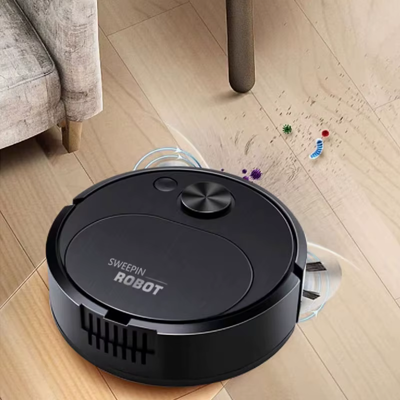 Nouveau Robot de balayage USB aspirateur vadrouille 3 en 1 intelligent sans fil 1500Pa traînant nettoyage
