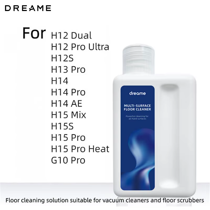 Solution de nettoyage multi-surfaces originale Dreame pour H12 Dual/ H12 Pro Ultra/ H12S/ H14/ H14 Pro/H14 AE/ H15 Mix/