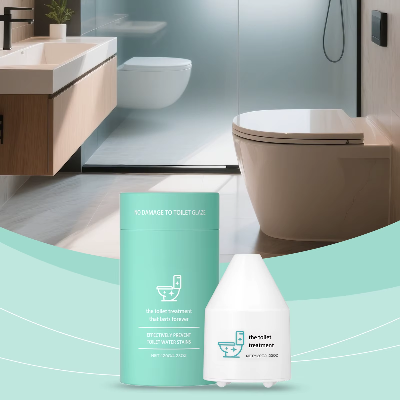 Nettoyant pour toilettes, décontamination et détartrage doux, toilettes propres, mousse de nettoyage fraîche et anti-odeurs, type de livraison