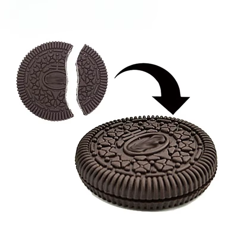 Biscuit Bitten Restored : Accessoires de magie faciles à réaliser pour close-up, illusions de rue, mentalisme et comédie