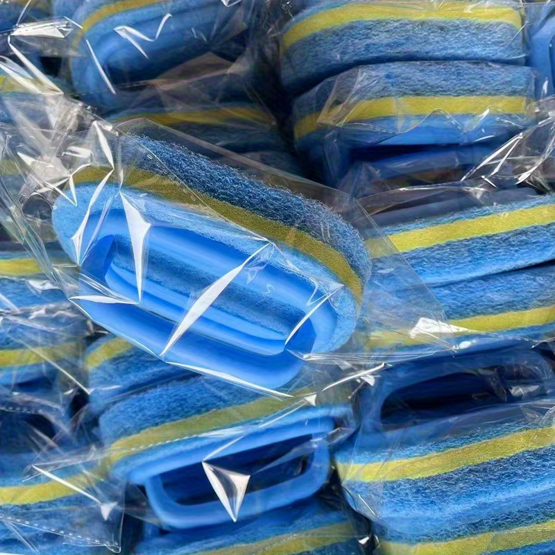 Kit de 3 brosses de nettoyage pour piscine, éponge en PP pour carrelage et paroi de piscine, accessoire d'entretien manuel non électrique