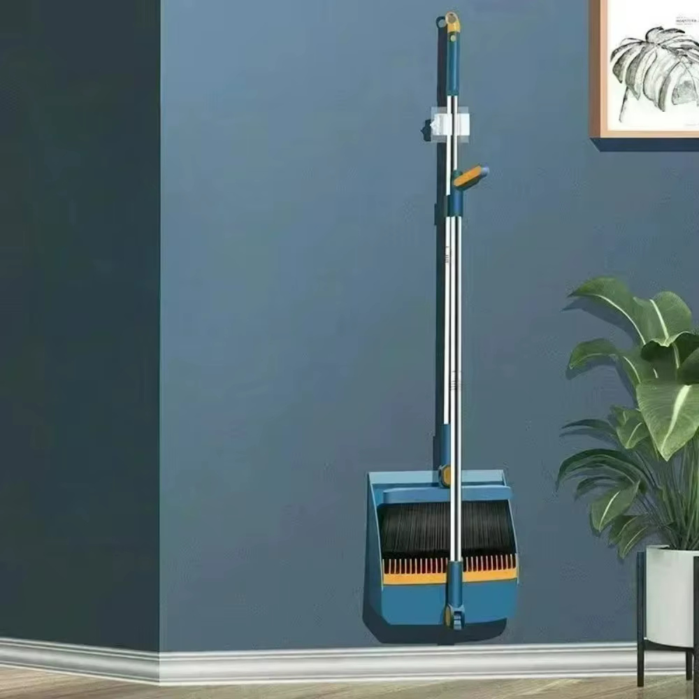Ensemble de balais, balai domestique, ensemble balai et pelle à poussière, brosse de balayage, balai individuel, balai pliable avec pelle à ordures