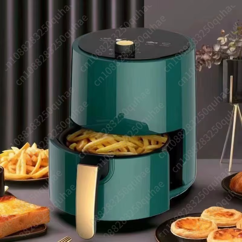 Friteuse à air multifonctionnelle, four électrique domestique de grande capacité, machine à frire automatique intelligente