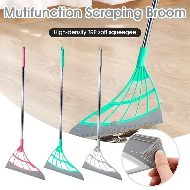 Balai magique en caoutchouc de Silicone
