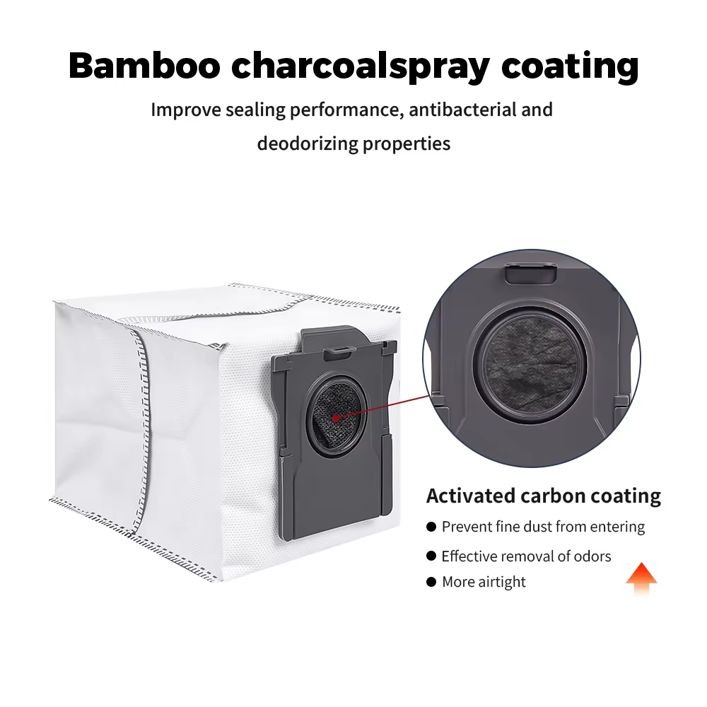 Sac à poussière pour aspirateur Dreame X30 Ultra/X40 Ultra/X50