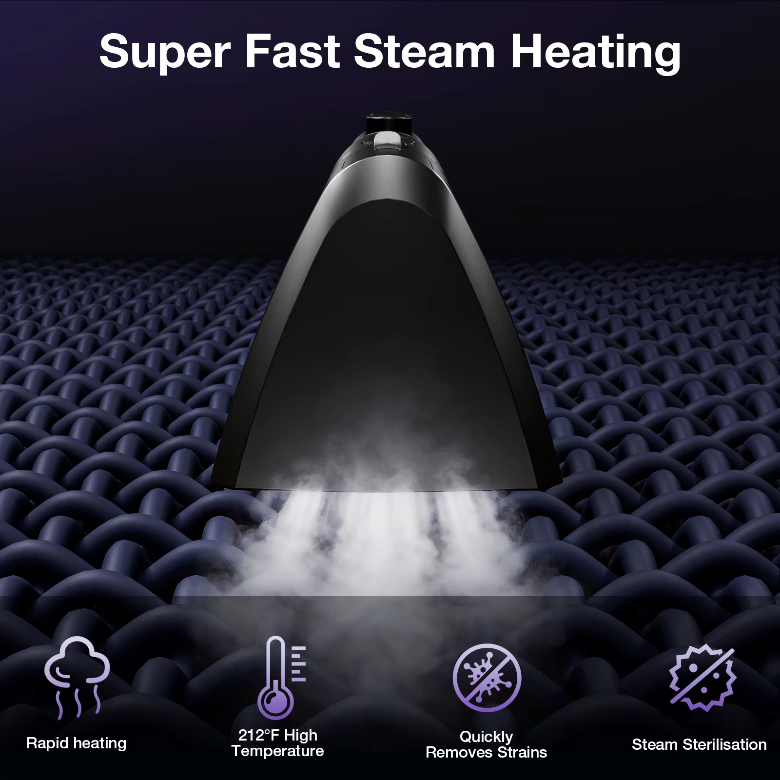 Nettoyeur de tapis à vapeur 2100W 1800KPa, nettoyeur de tapis à haute pression, aspirateur humide et sec pour le nettoyage de la voiture et de la maison