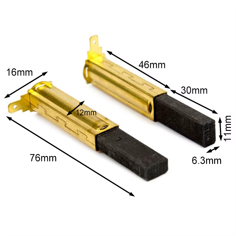 Brosse en carbone pour moteur d'aspirateur