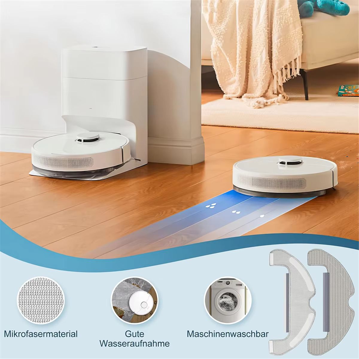 Kit d'accessoires pour Dreame D10 Plus Gen 2 – comprend une brosse principale