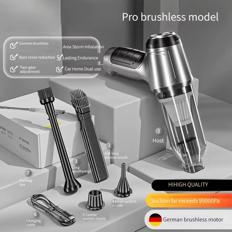 95000Pa 3 en 1 aspirateur sans fil de voiture 120W soufflable sans fil appareil ménager