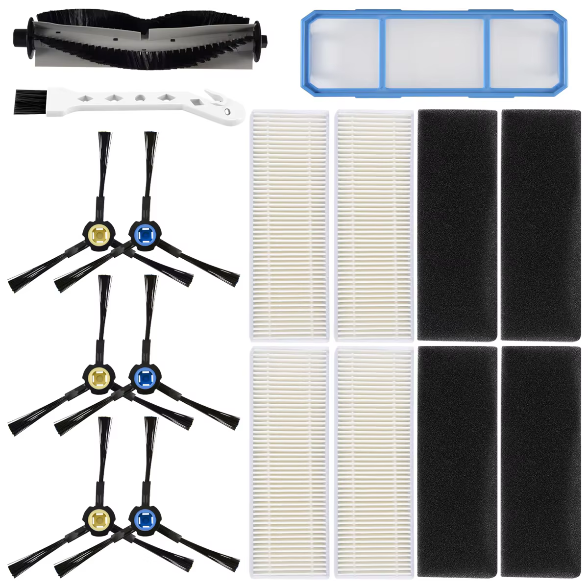 Kit d'accessoires de remplacement A13I pour aspirateur Robot ILife A7 A9S V8 V8S X750 X785 X800 V80 Silvercrest SSR1 Ssra1