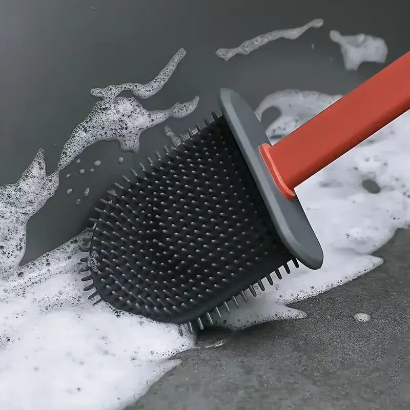 Brosse de toilette en Silicone
