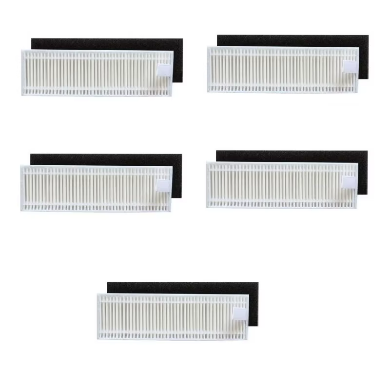 Filtre HEPA à brosse latérale pour aspirateur robot Tefal Rowent x-plorer 95 RG7975WH RG7987