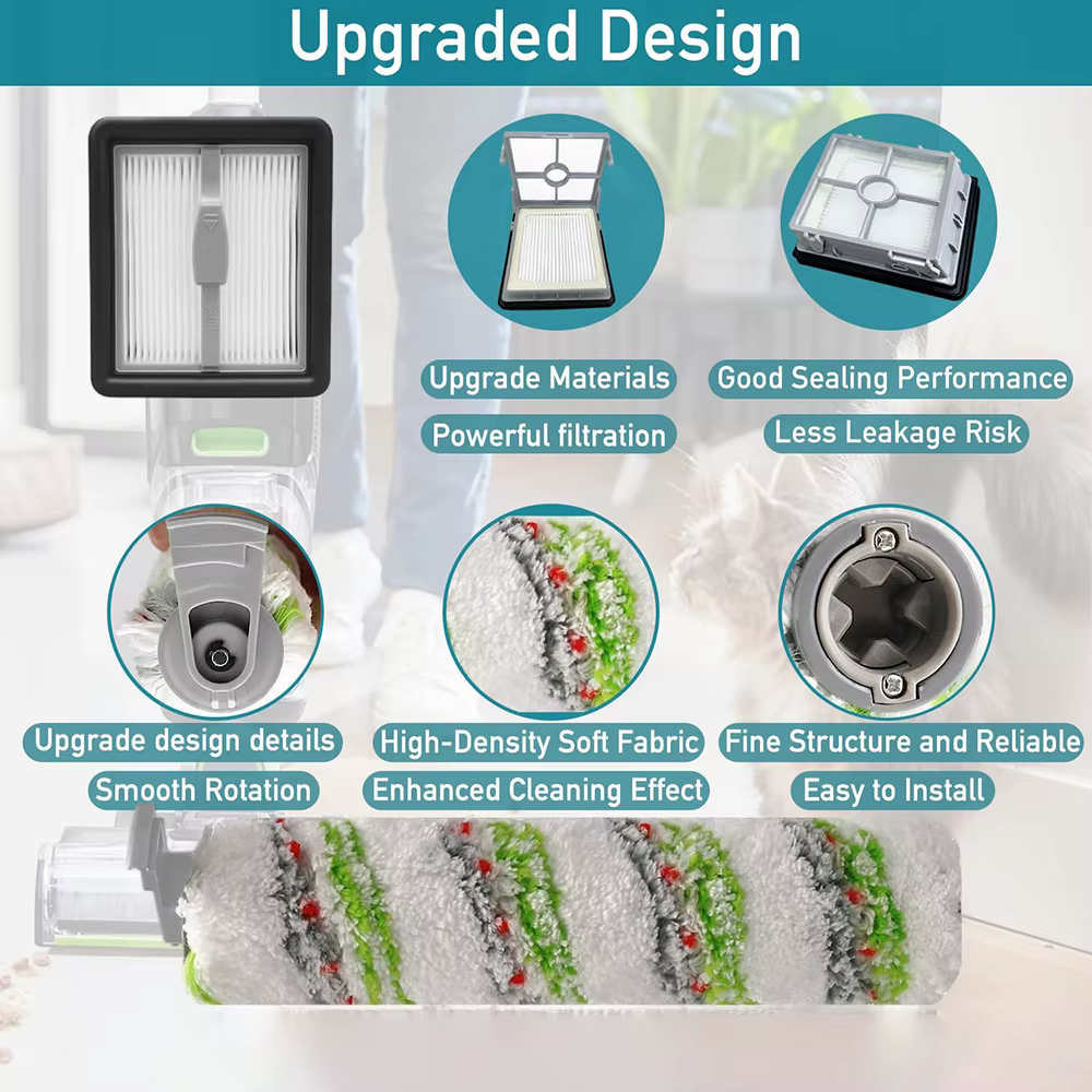 Accessoires d'aspirateur pour Bissell Crosswave X7 Pet Pro