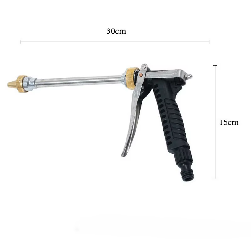Pistolet pulvérisateur haute pression en laiton pour tuyau