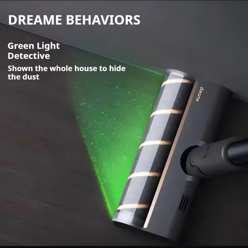 Brosse rotative Dreame V16S V12S V11 V12 T10 T20 T30 T20pro T30NEO V16 V12pro avec LED verte et tête