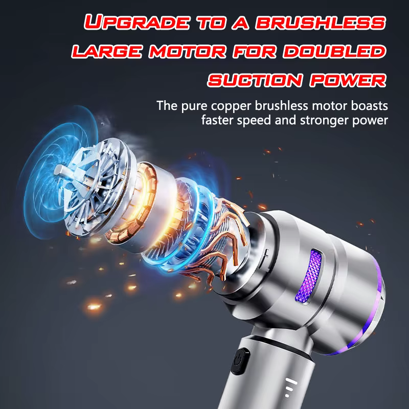 Aspirateur de voiture haute puissance