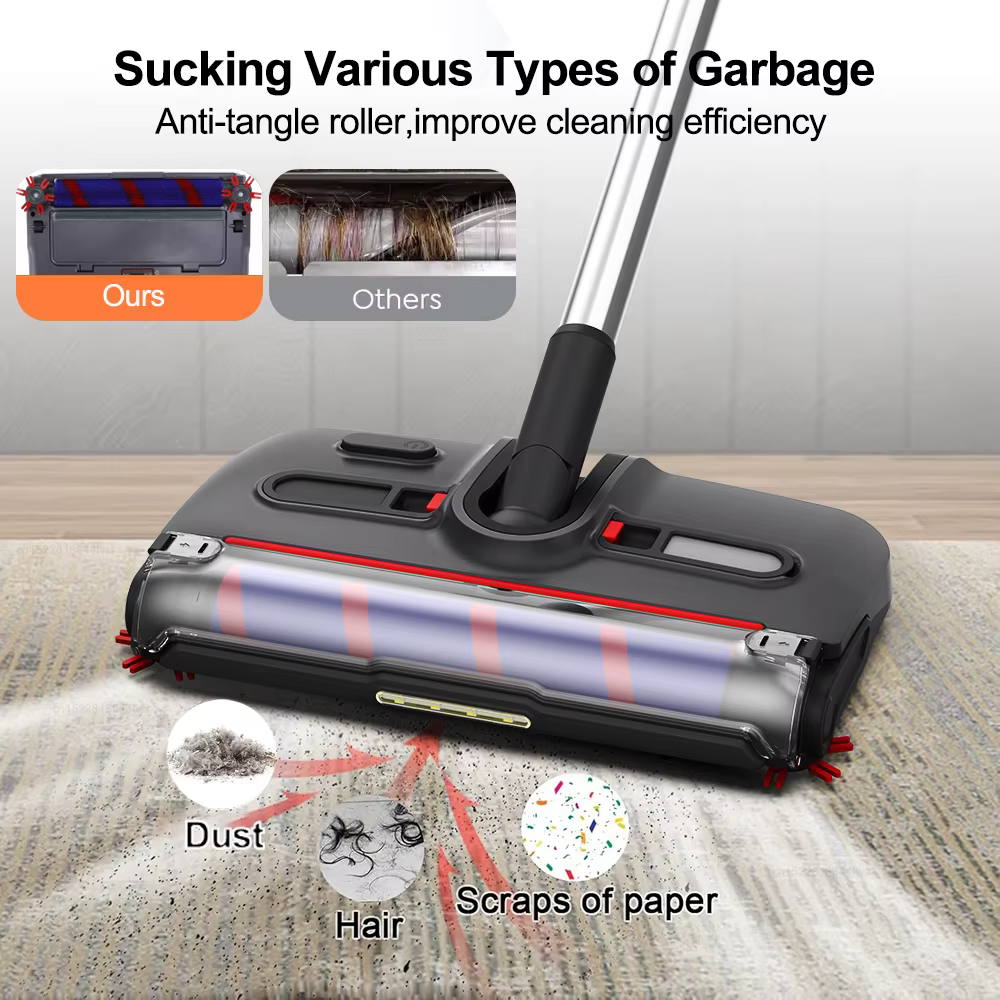 Balayeuse électrique pour tapis