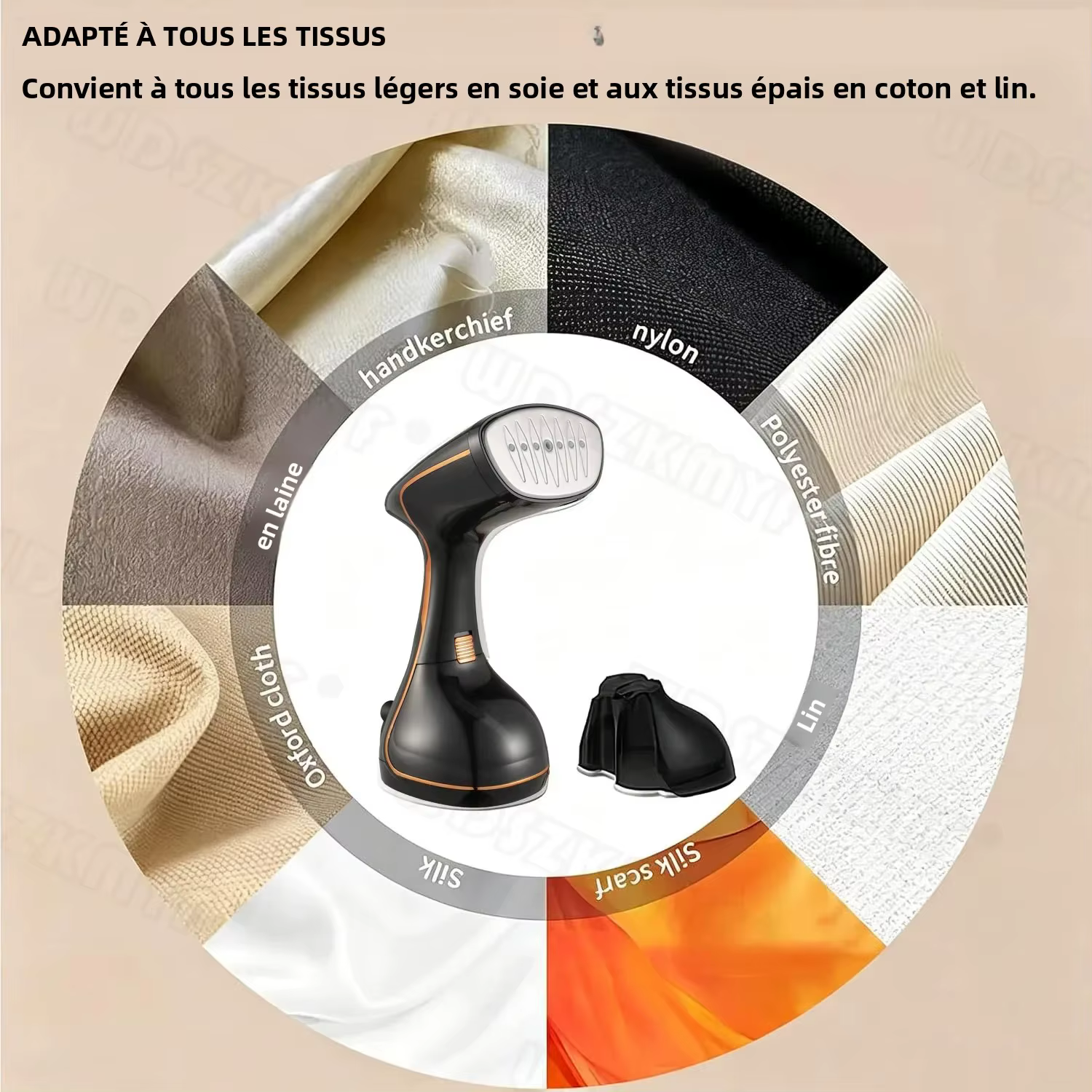 NOUVEAU Fer à vapeur portatif 1780W, générateur de vapeur chaude 320ML, défroisseur portable pour vêtements, idéal pour la maison et les voyages.