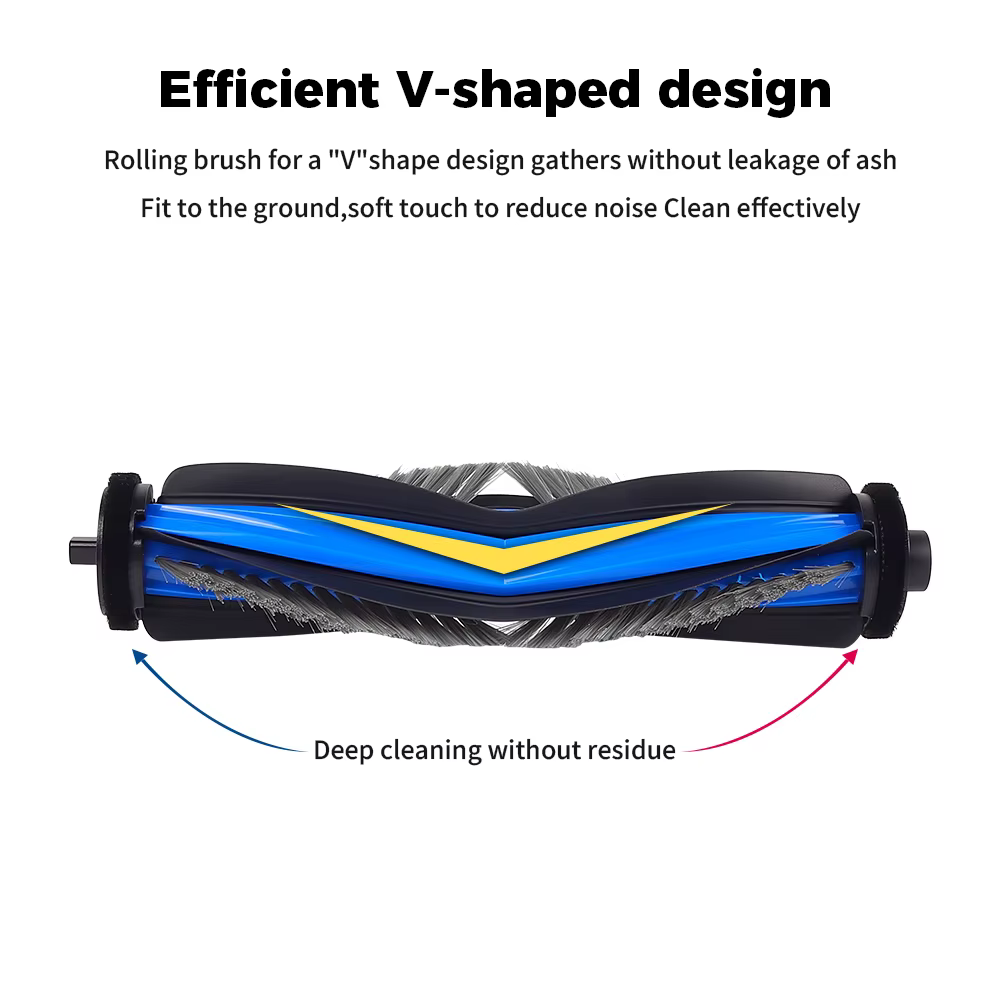 Pièces de rechange pour brosse principale des robots aspirateurs Ecovacs Deebot T50 Pro/T50 PRO OMNI/T50 OMNI/X8 Pro