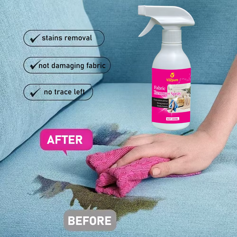 Nettoyant pour canapé en tissu, nettoyage en profondeur, élimine les taches tenaces, élimine les odeurs, nettoie les sièges de voiture et la maison, élimine la saleté et les résidus, protège la couleu