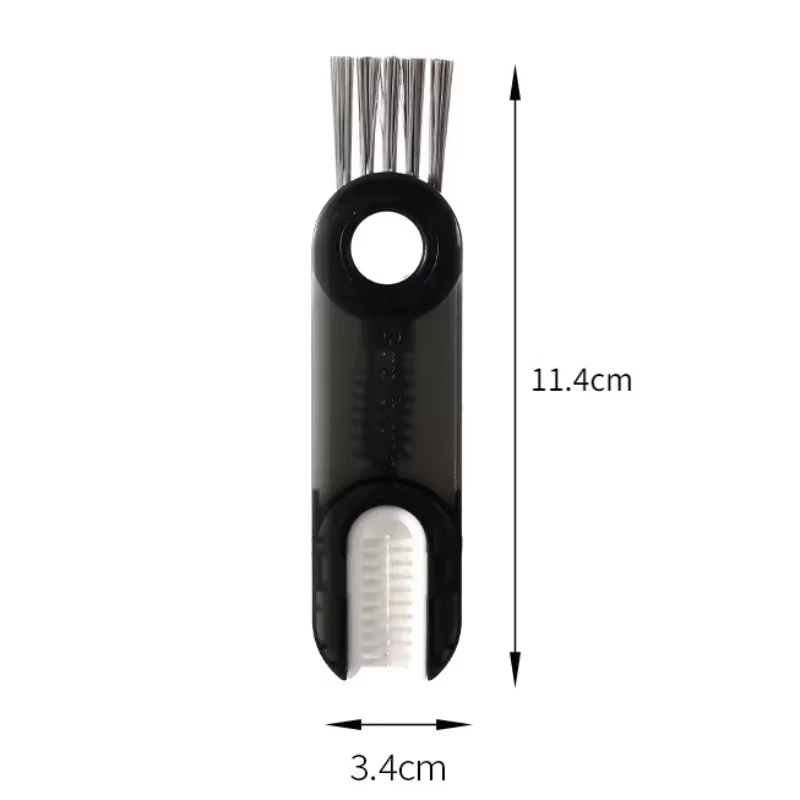 Brosse en silicone multi-usages pour couvercle de bouteille d'eau