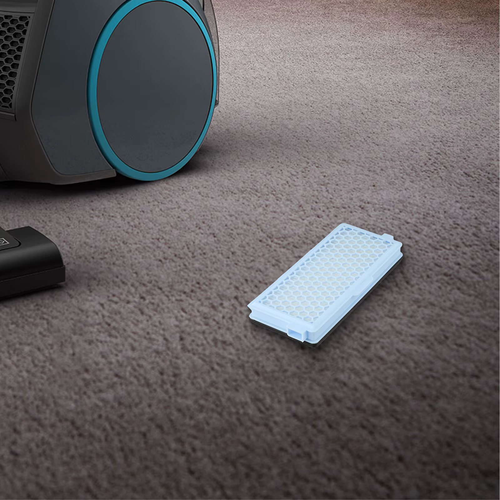 Filtres d'aspirateur compatibles avec les modèles Miele S8340 C1 C2 C3 S4 à S8 pour une filtration améliorée et un air propre