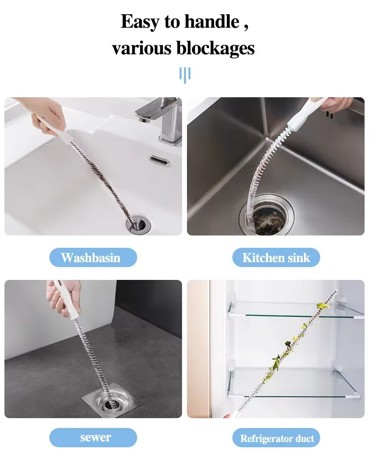 Brosse anti-colmatage de tuyaux