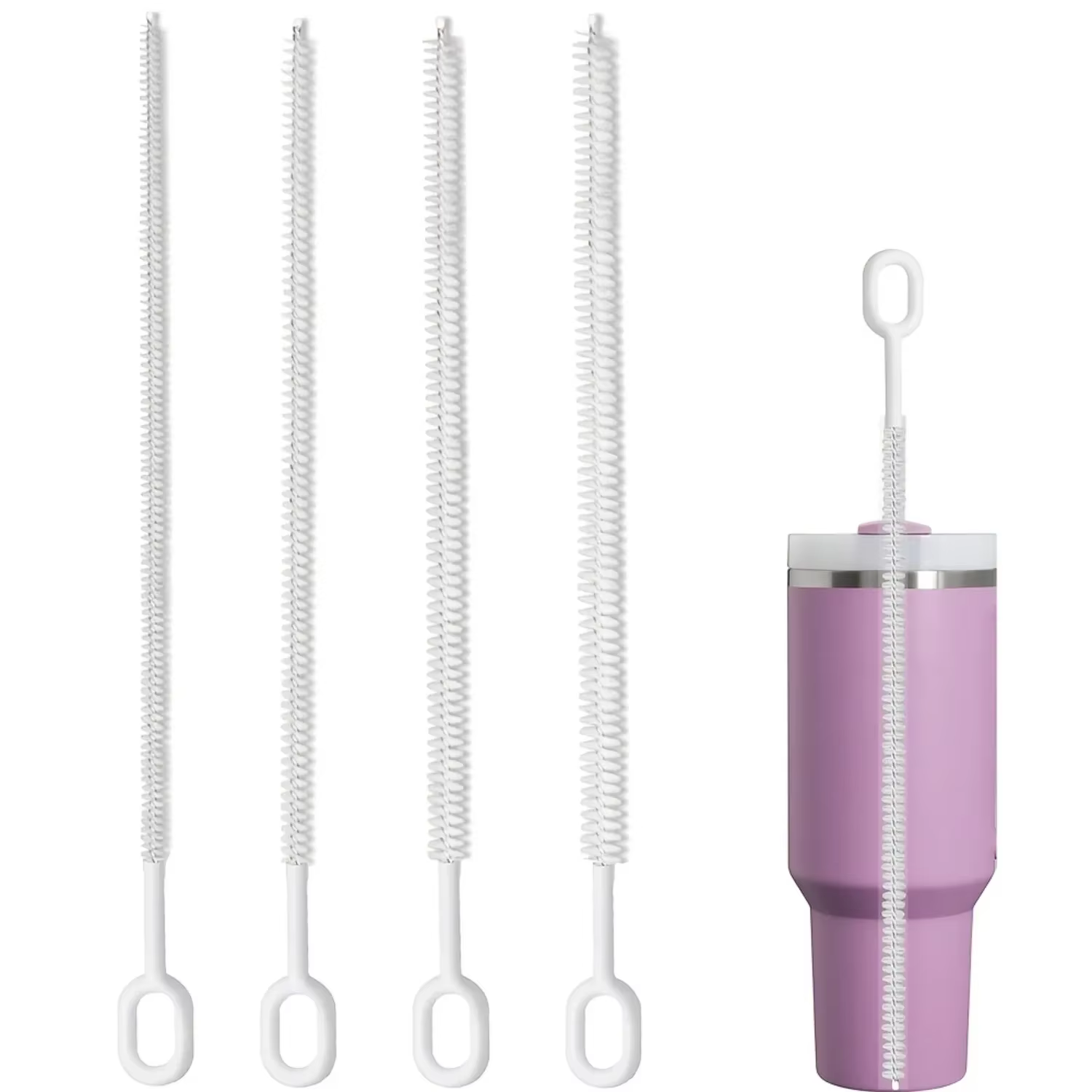 Ensemble de brosses pour nettoyeur de paille robuste – Paquet de 4