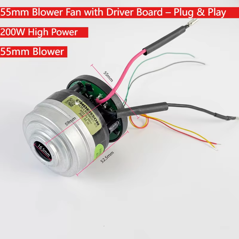Moteur d'aspirateur sans balais DC 21