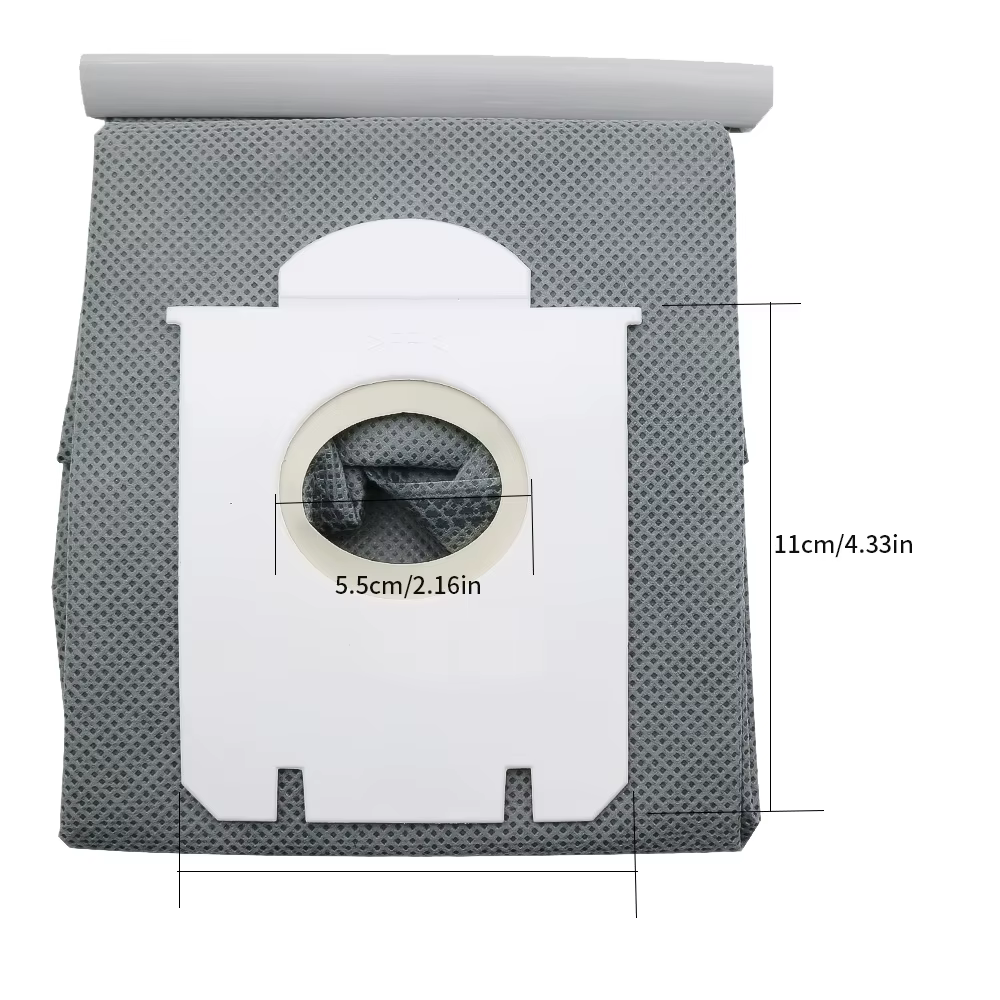 Sacs d'aspirateur de remplacement de poussière pour Philips FC8134 FC8613 FC8614 FC8220 FC8222 FC8224 FC8200 FC9004 FC9006 HR8331 S-BAG