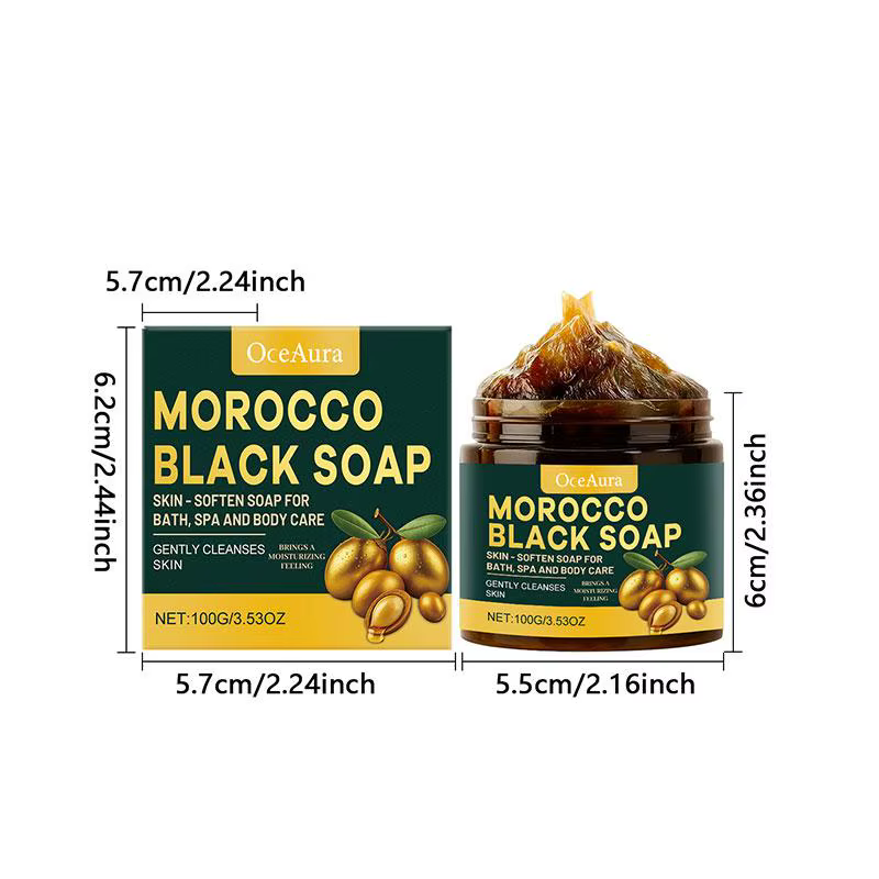 Savon noir marocain, nettoyage en profondeur