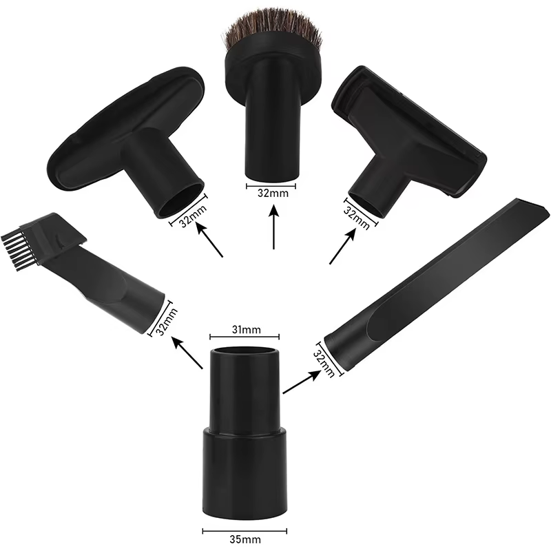 Convient pour remplacer la tête de brosse d'un aspirateur 6 en 1 d'un diamètre de 32 mm/35 mm Accessoires
