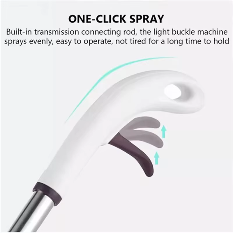 Balai à vapeur rotatif réutilisable avec tampons en microfibre