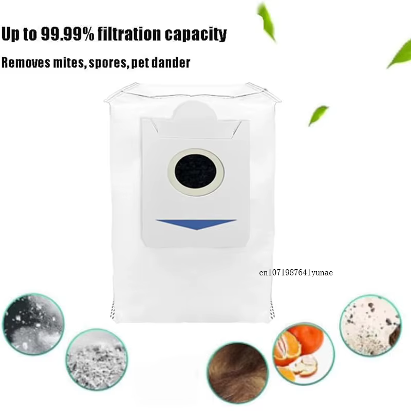 Sacs à poussière pour aspirateur Robot Ecovacs Debot X5 Pro/ X5 Omni X2/X2 Omni/X2 Pro