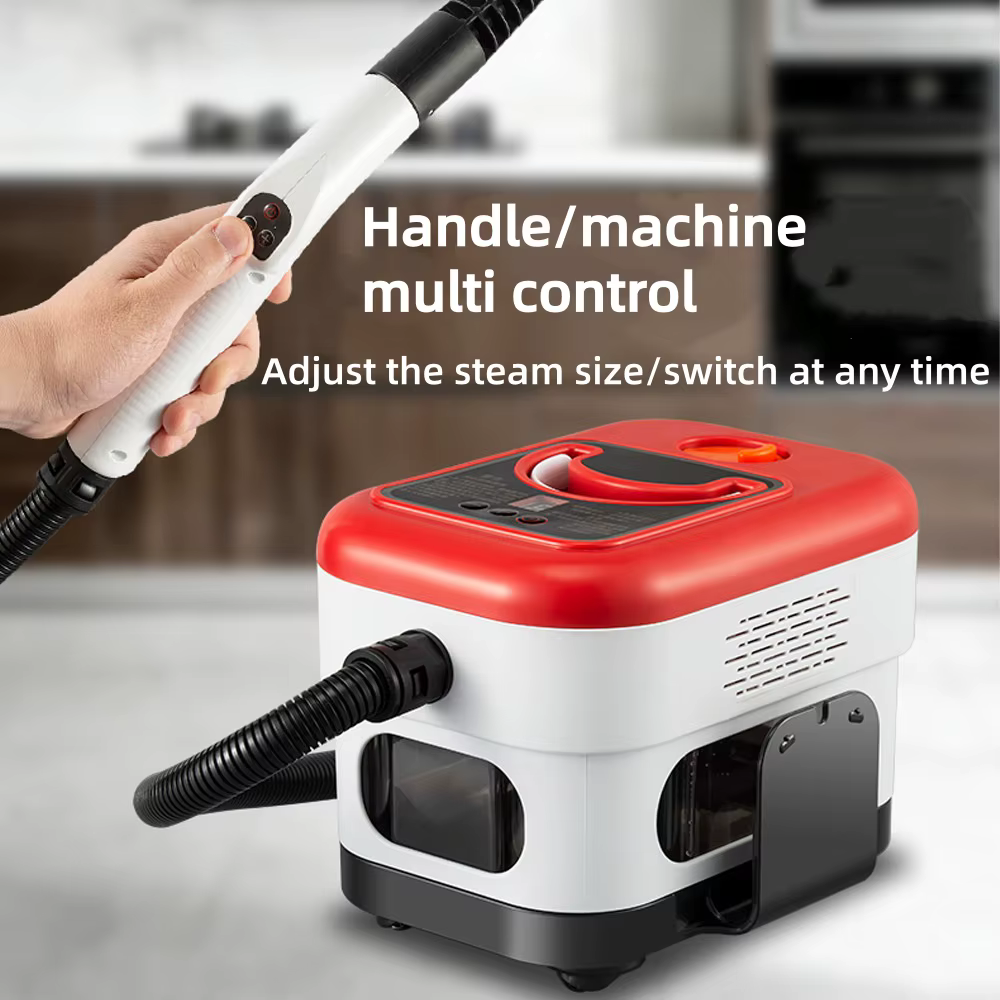 Nettoyeur vapeur haute température, machine de nettoyage à vapeur portable et pressurisée pour l'élimination de la graisse de cuisine, appareil multi-usage pour la maison