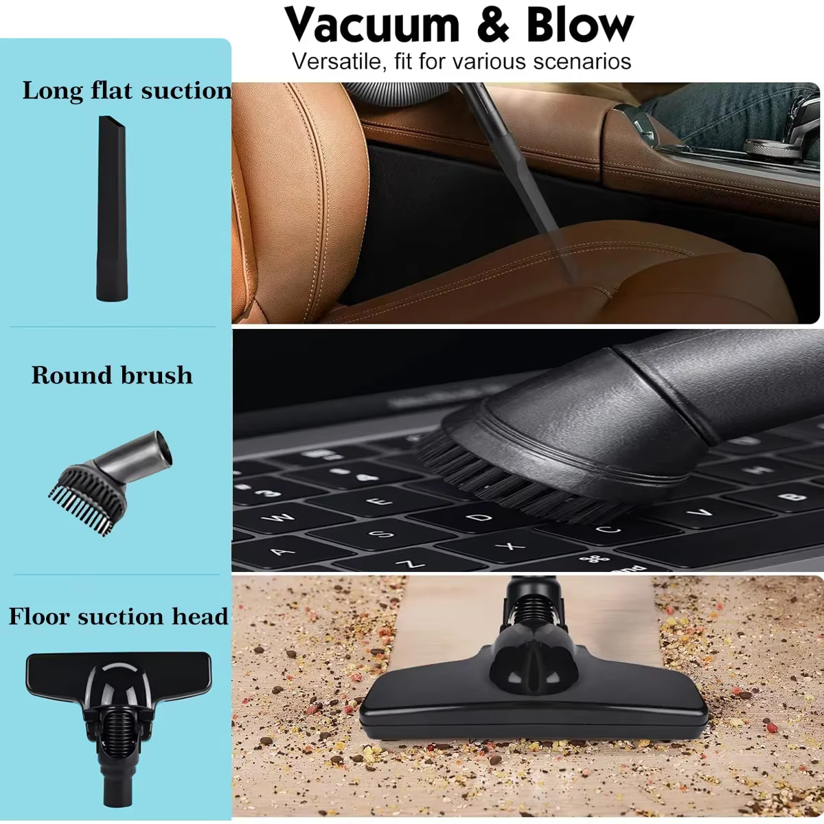 Aspirateur électrique portable sans fil