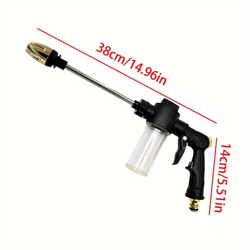 Pistolet de lavage haute pression pour jardin et voiture