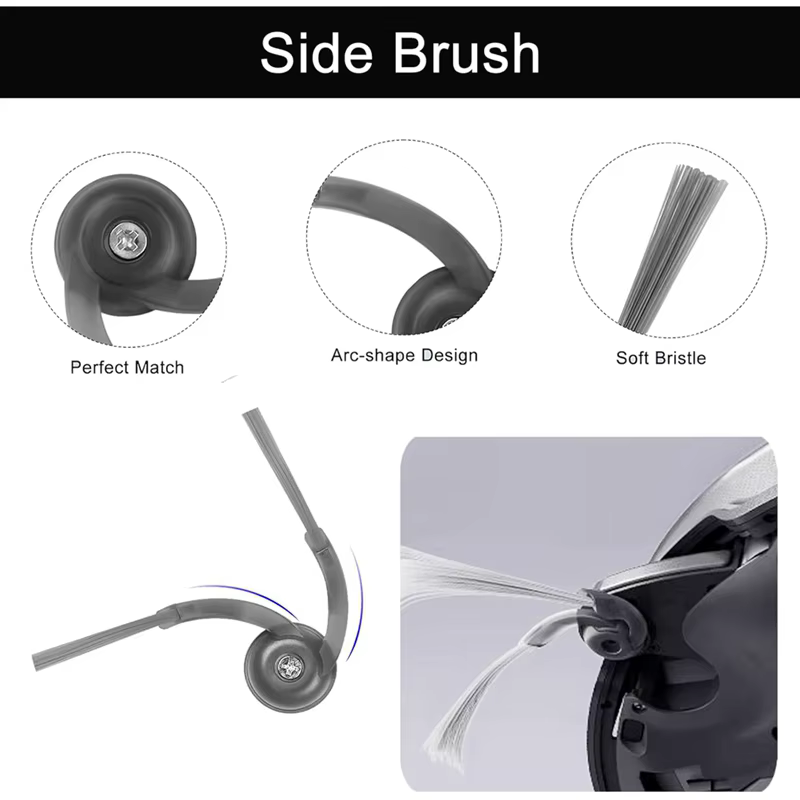 Roborock Saros 10 accessoires rouleau principal brosse latérale filtre Hepa vadrouille tissu sac à poussière robot aspirateur pièces