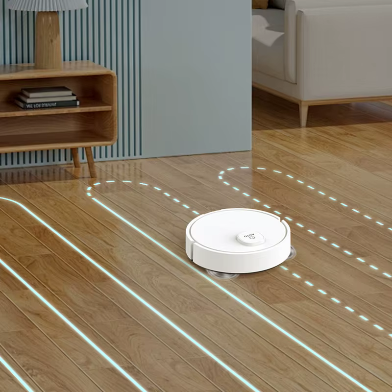 Robot de balayage intelligent 3 en 1, nettoyeur domestique, Rechargeable, entièrement automatique, aspiration 60000Pa, poils d'animaux