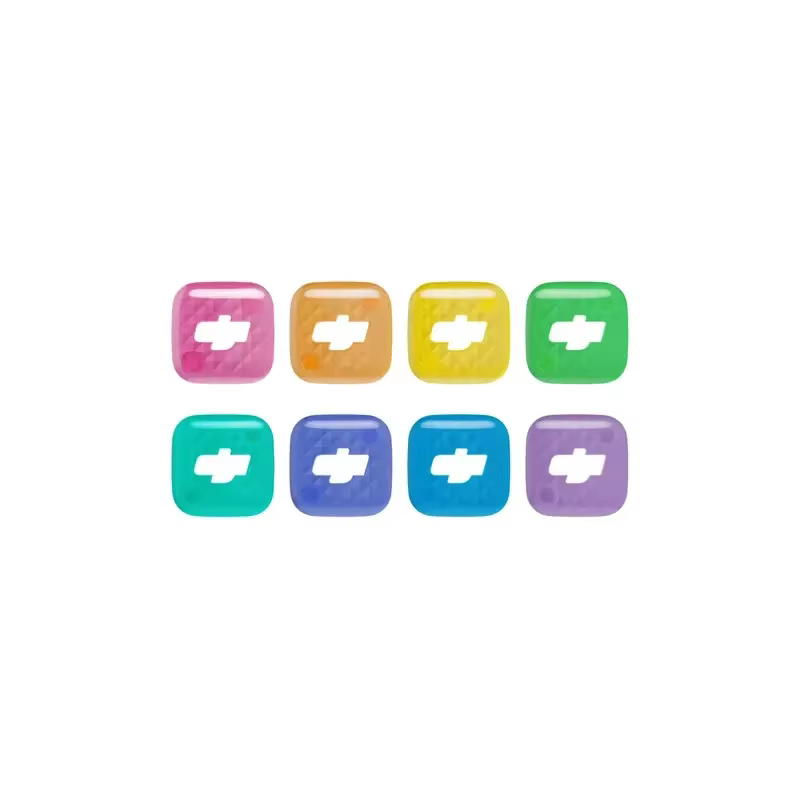 DJI Mic Mini 2S – Ensemble de coques magnétiques multicolores – Mixtez et assortissez librement les 8 couleurs – Accessoires d'origine en stock
