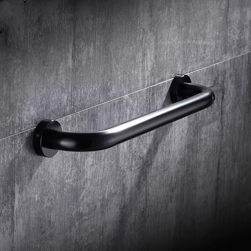 Barre d'appui noire 30/40/50cm pour personnes âgées