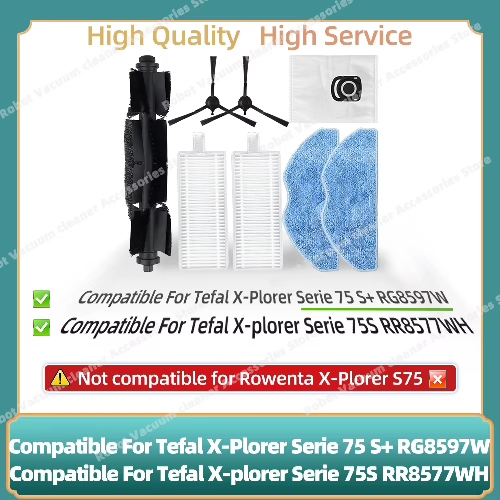 Pièces pour Tefal Rowenta x-plorer série 75S RR8577WH